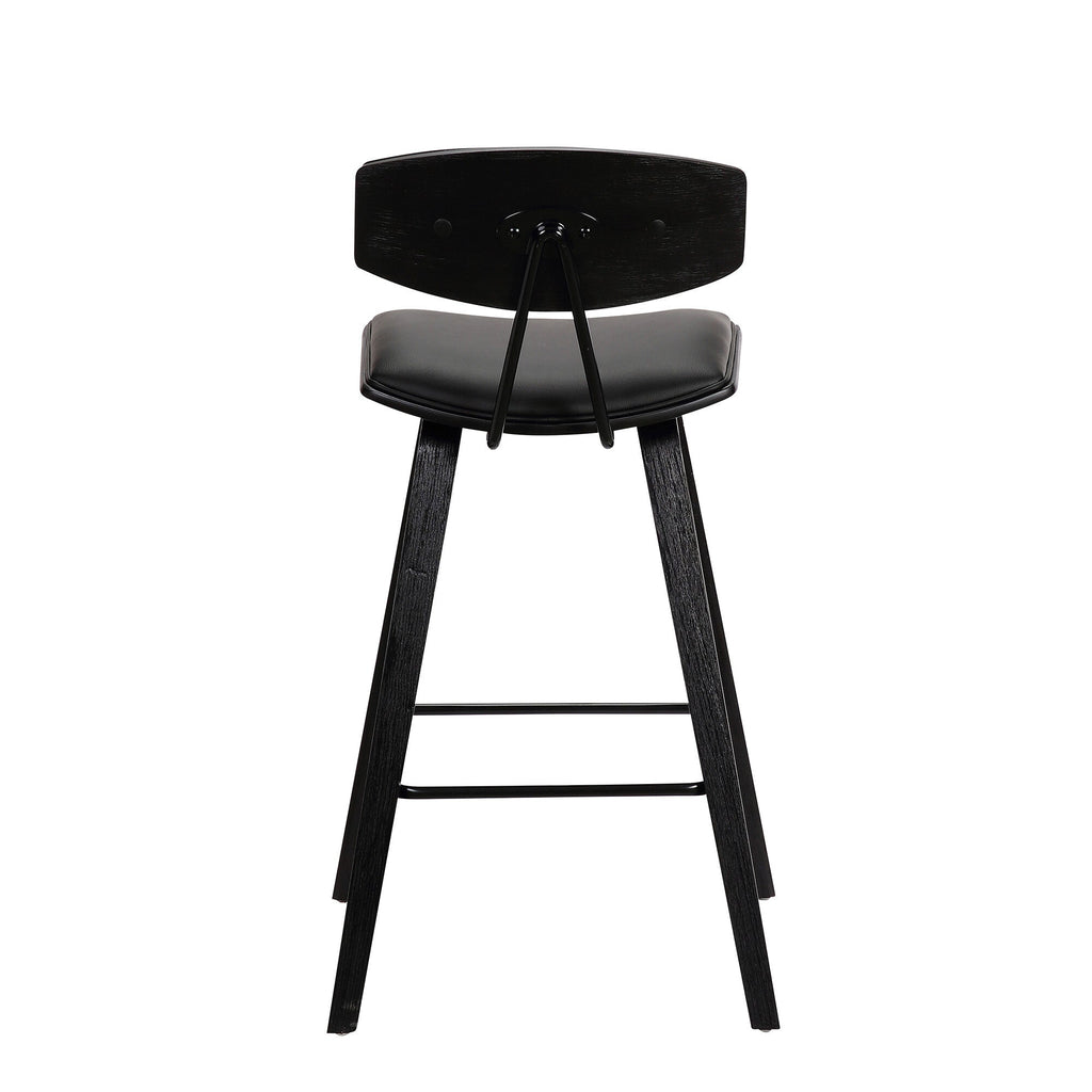29" Iron Low Back Bar Height Bar Chair