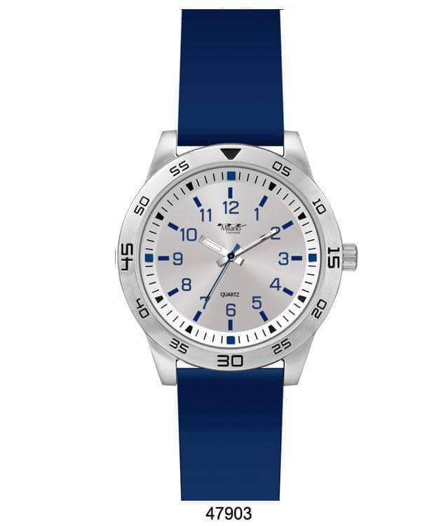 41mm Sport Rubber Strap Watch Lightweight Everyday Active