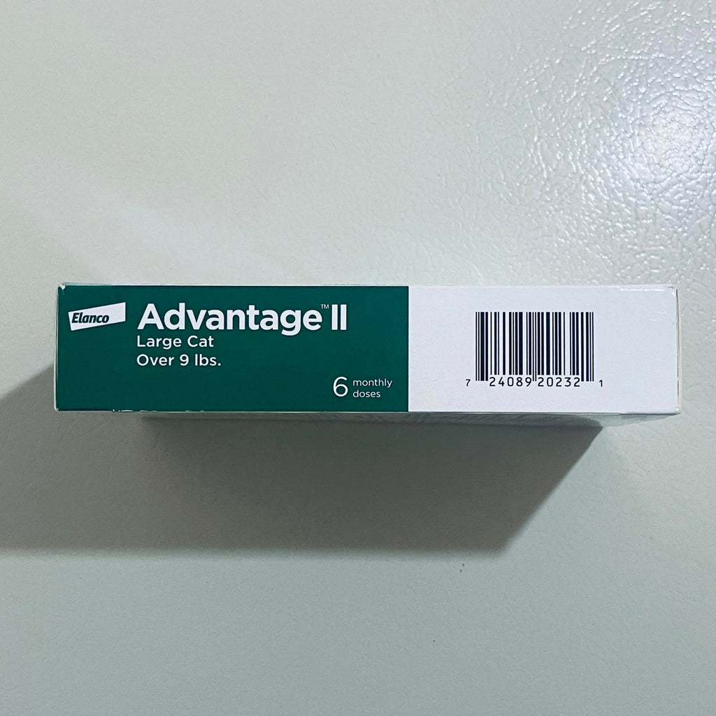 Advantage II Large Cat Flea Treatment, 6 Monthly Doses