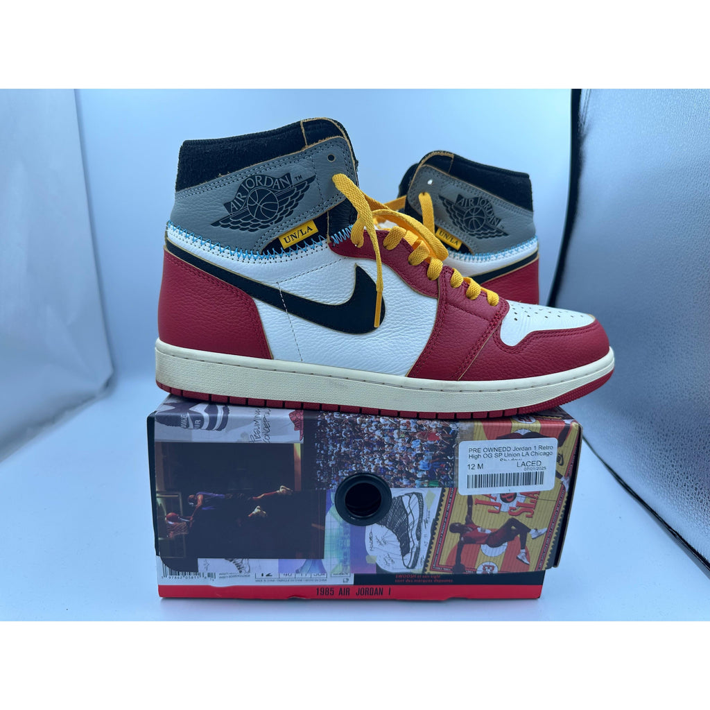 PRE OWNEDD Jordan 1 Retro High OG SP Union LA Chicago Shadow