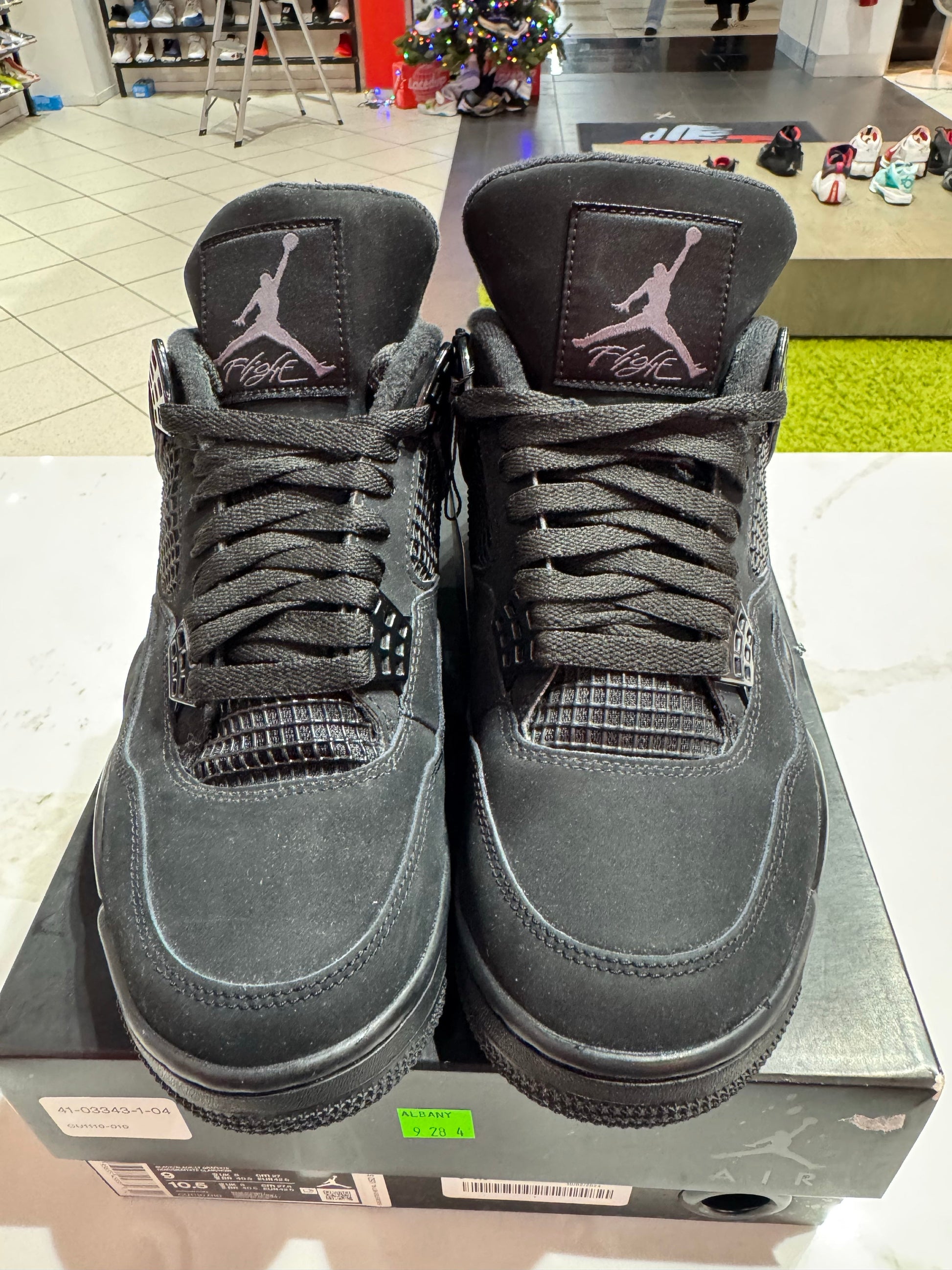PRE OWNED Jordan 4 Retro Black Cat (2020)
