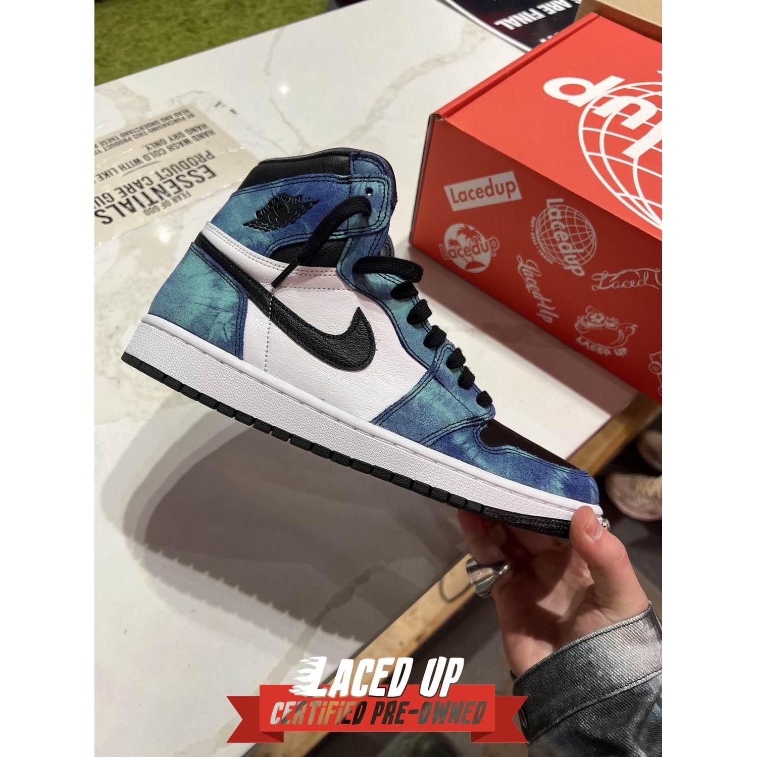 PRE OWNED Jordan 1 Retro High Tie Dye (Women's)