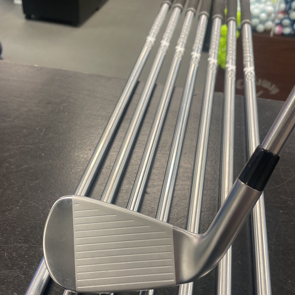 Callaway X-Forged CB Iron Set - Right Hand (Stiff Flex Steel Shaft) - 4-PW/AW