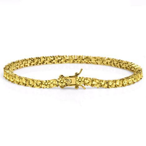 4MM One Row Tennis Bracelet Sparkling Cubic Zirconia