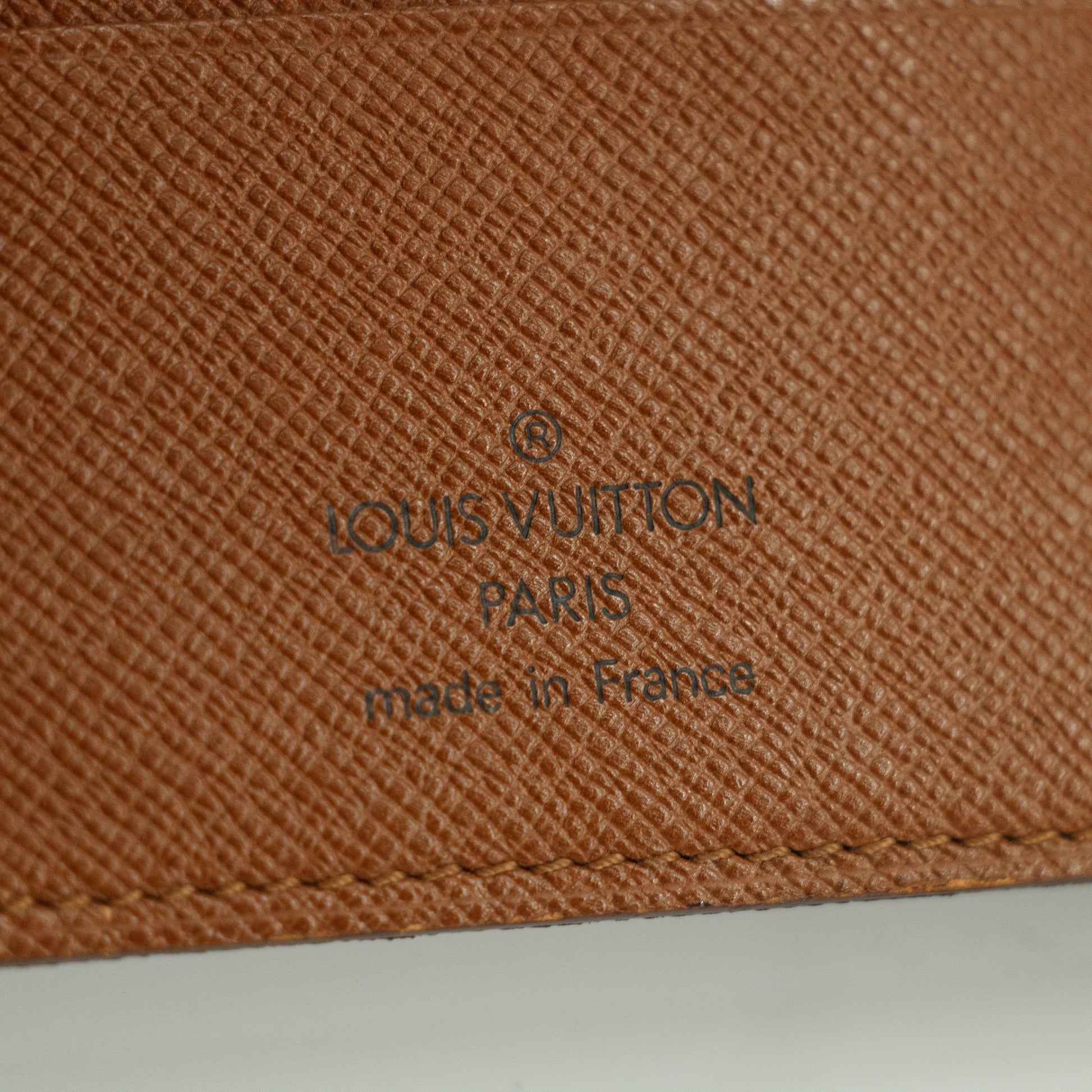 Louis Vuitton Monogram Canvas Porte Papier Zippe Compact Wallet #5146