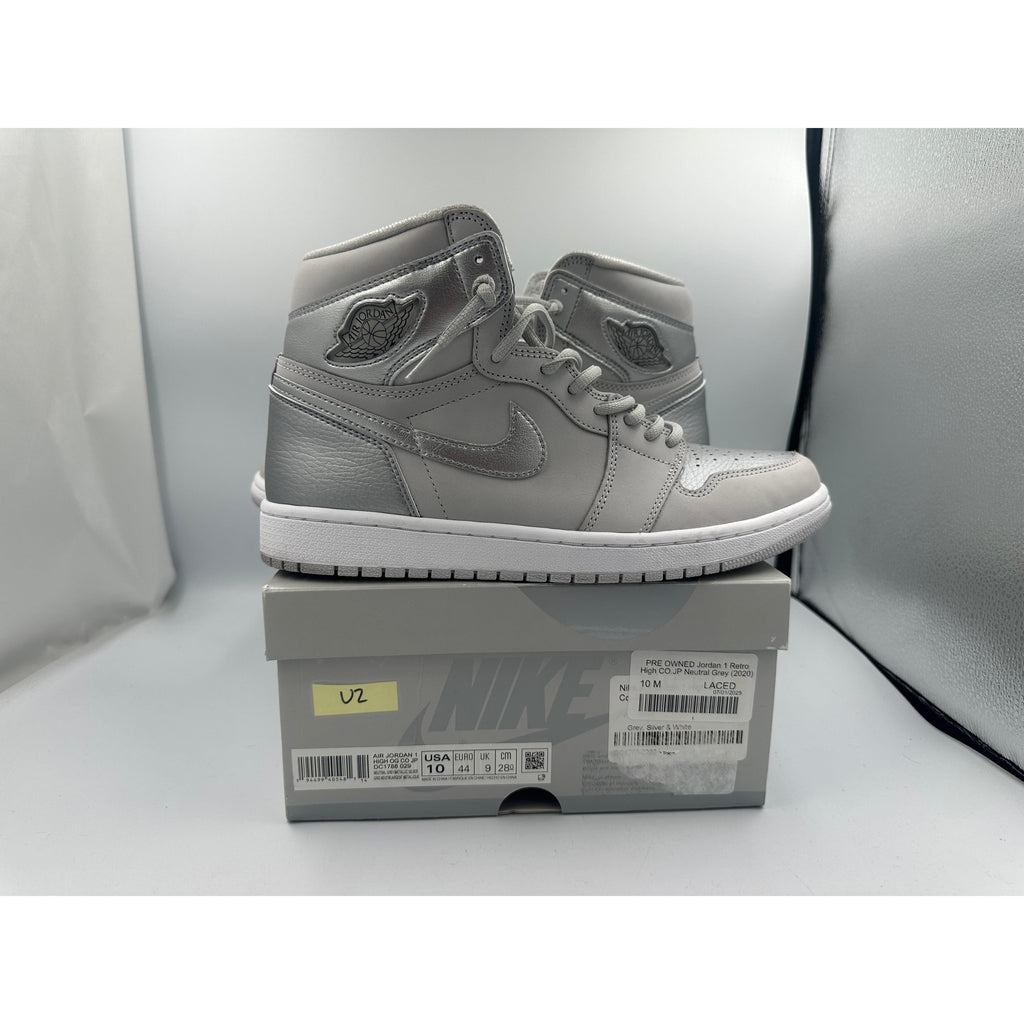 PRE OWNED Jordan 1 Retro High CO.JP Neutral Grey (2020)