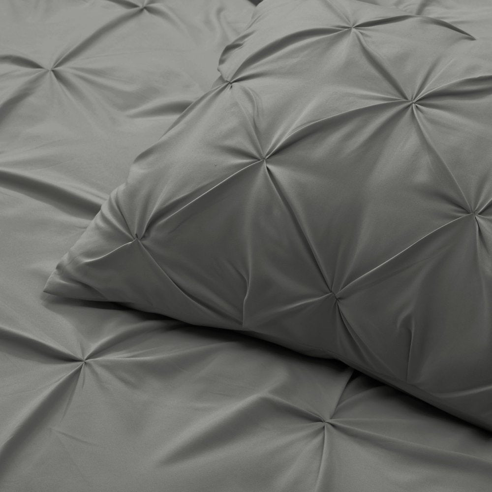 Gray Queen Microfiber Washable Microfiber Down Alternative Comforter