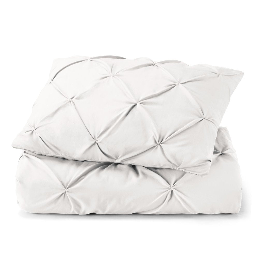 White Twin Microfiber Washable Microfiber Down Alternative Comforter