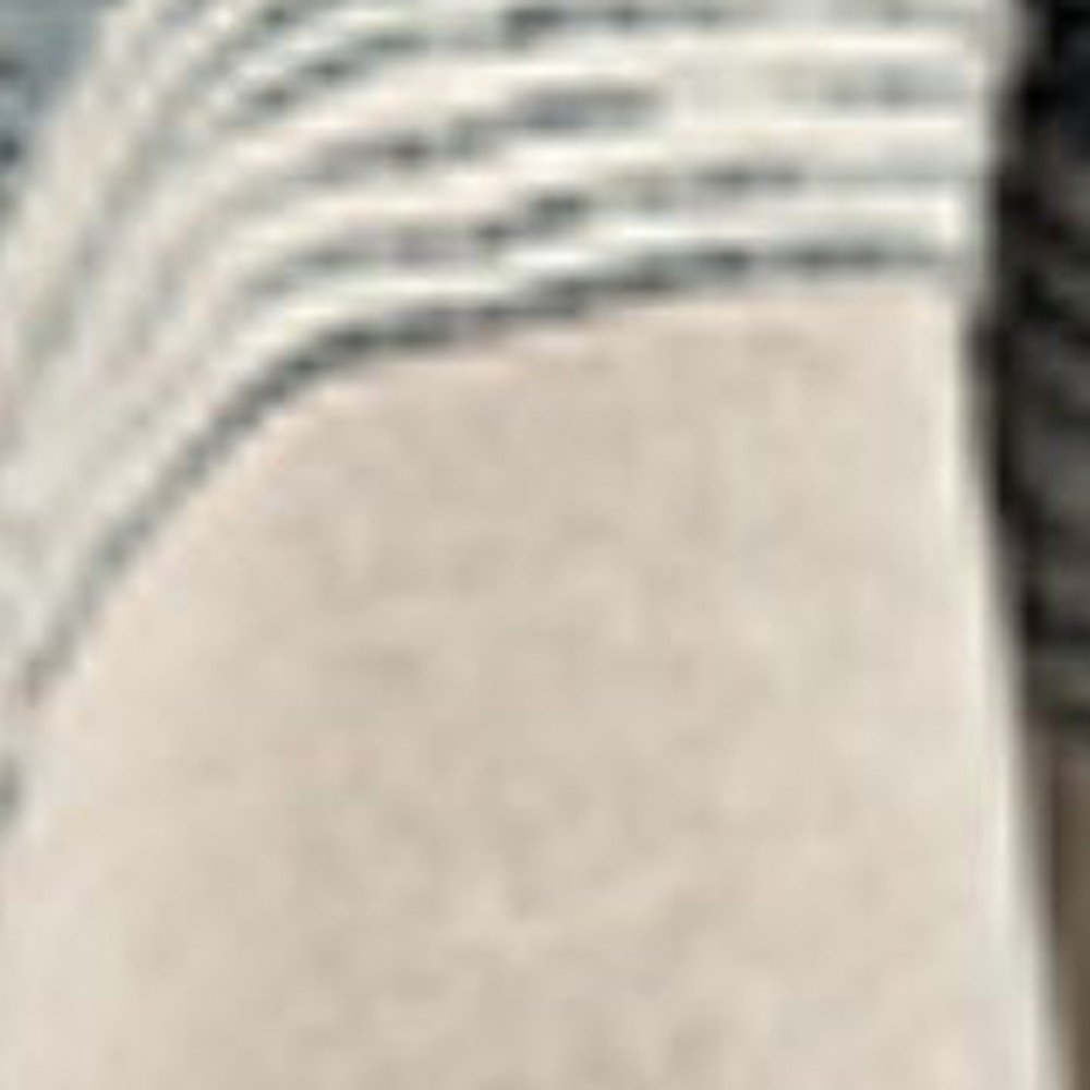 50" X 60" Gray Cotton Woven Striped Throw Blanket with Fringe