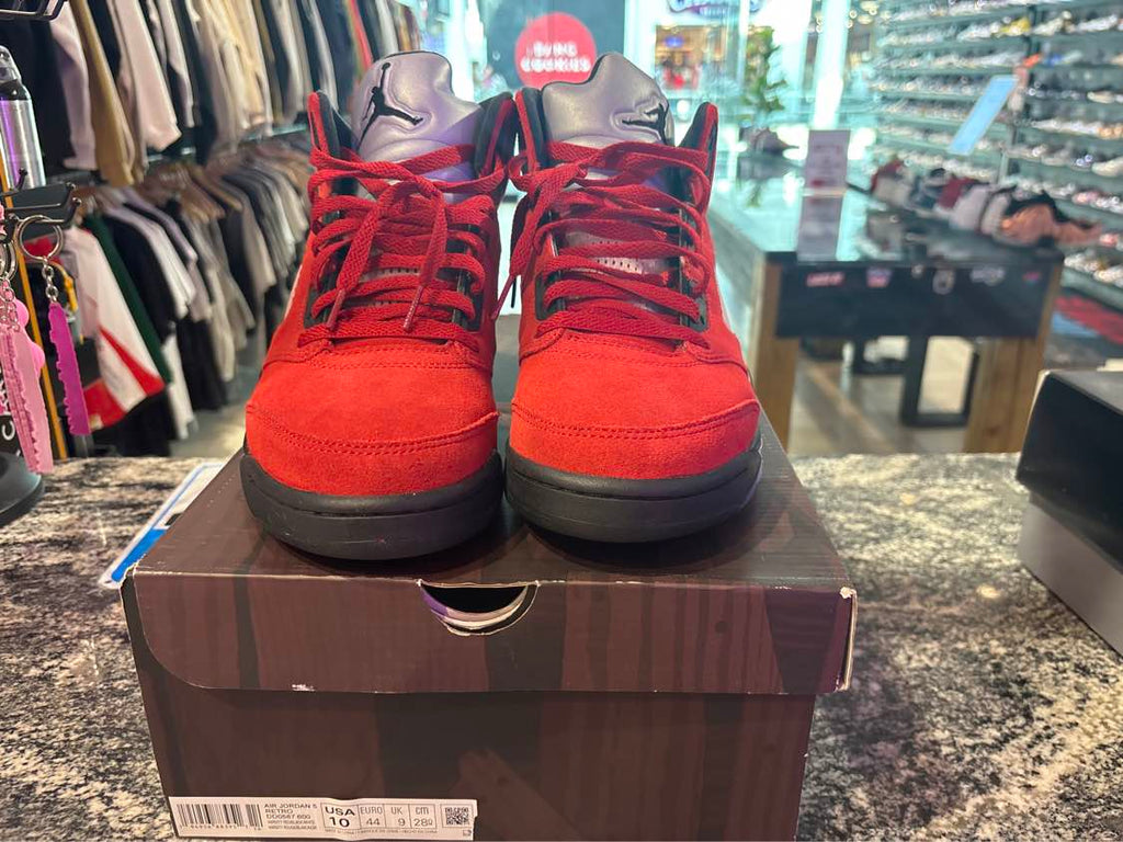 PRE OWNED Jordan 5 Retro Raging Bull Red (2021)