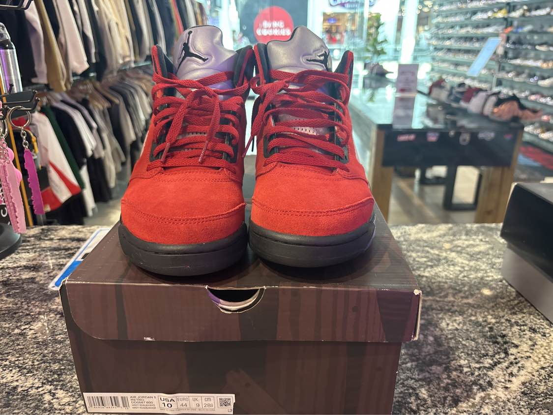 PRE OWNED Jordan 5 Retro Raging Bull Red (2021)