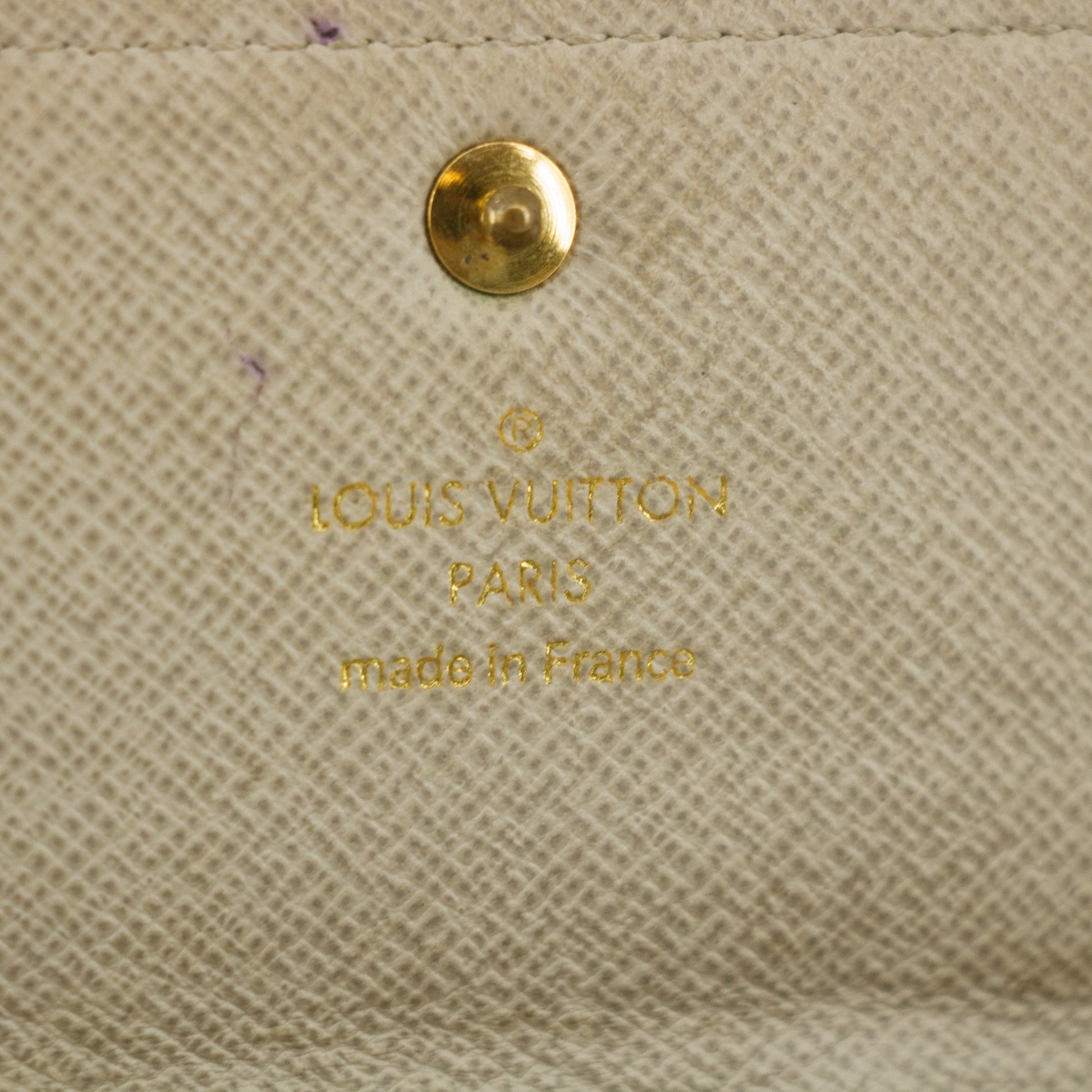 Louis Vuitton Monogram Canvas Dentelle Sarah Long Wallet #5205