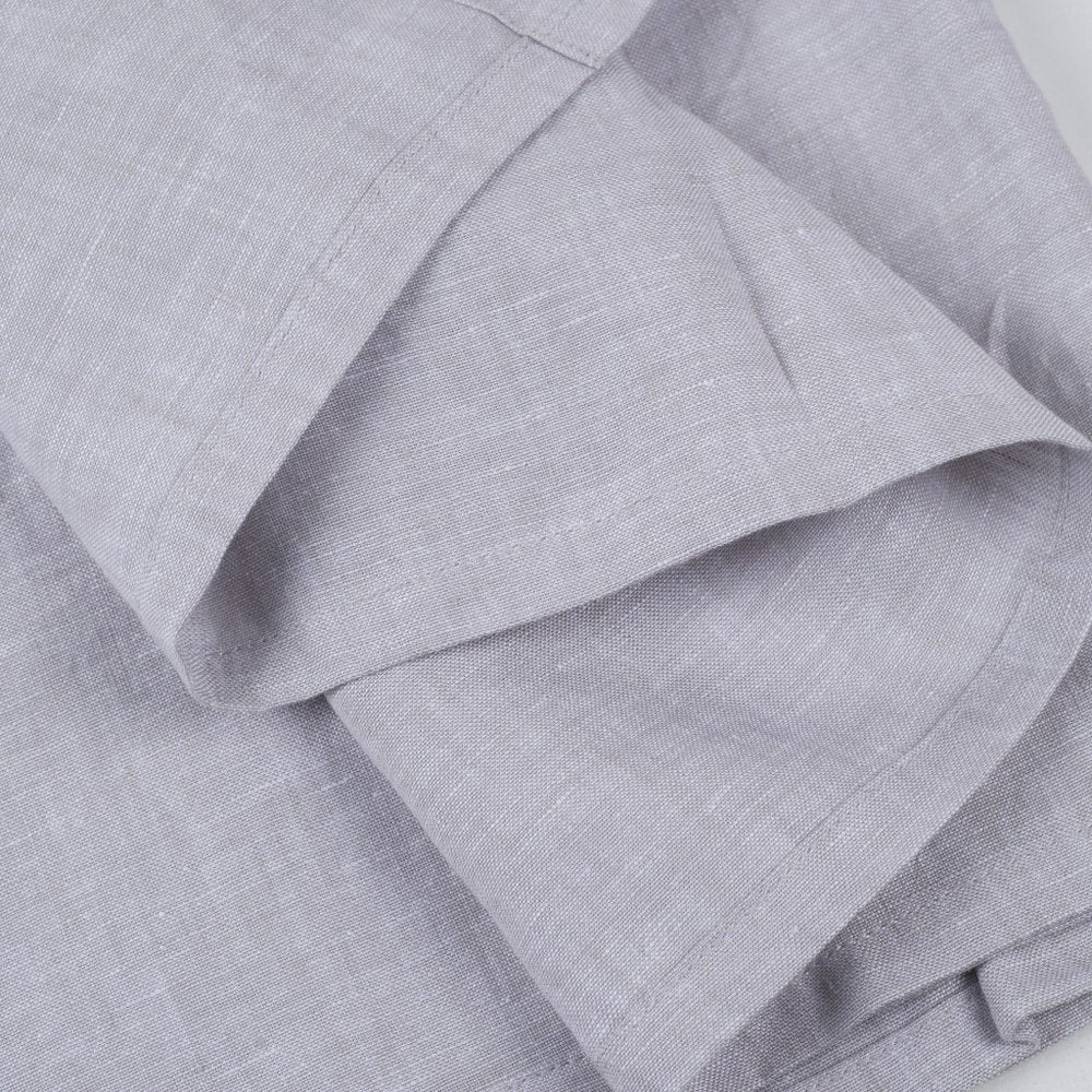 Light Pink Linen King Flat Sheet