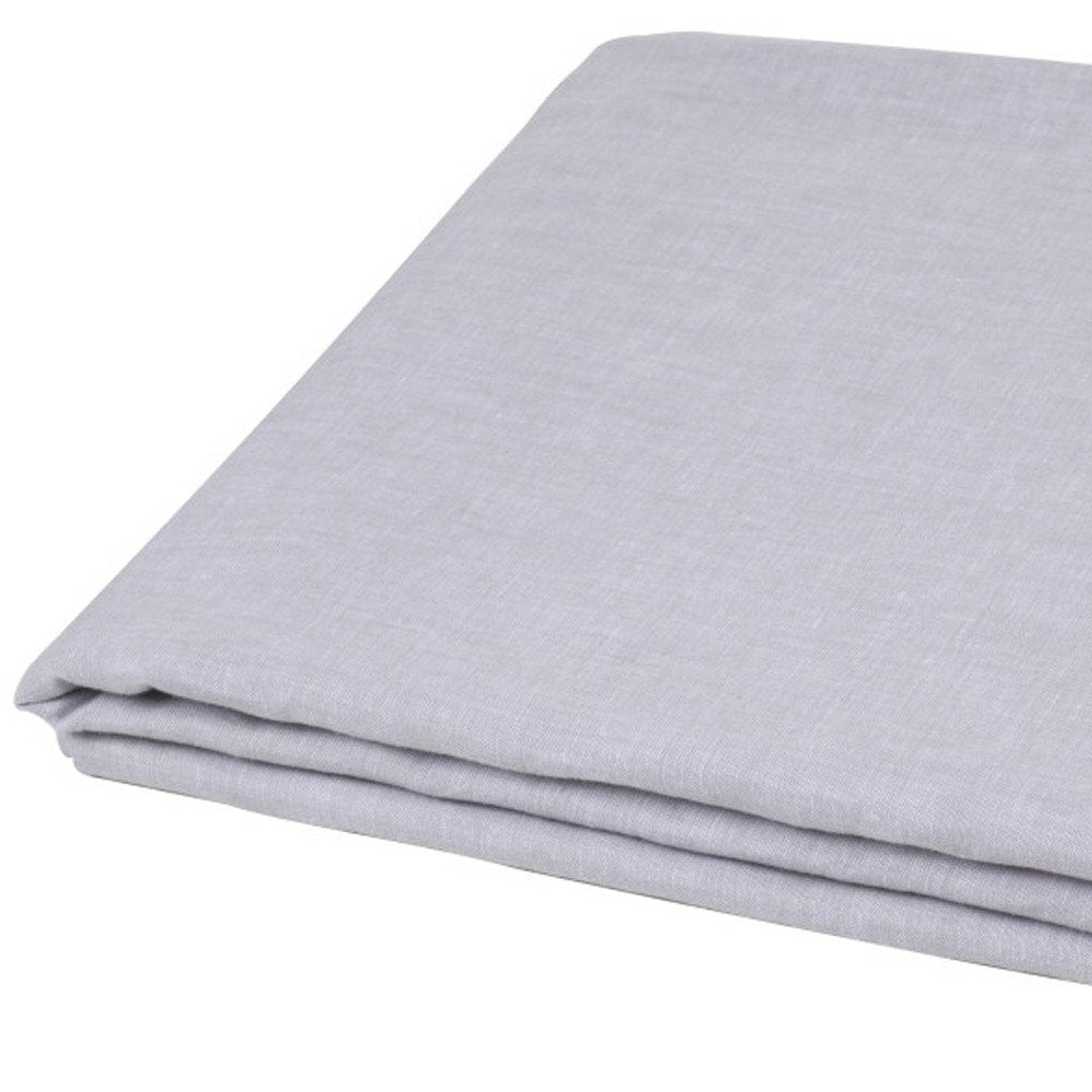 Light Pink Linen King Flat Sheet