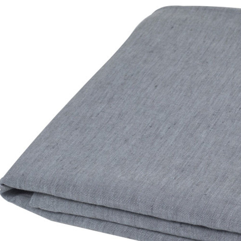Light Pink Linen King Flat Sheet