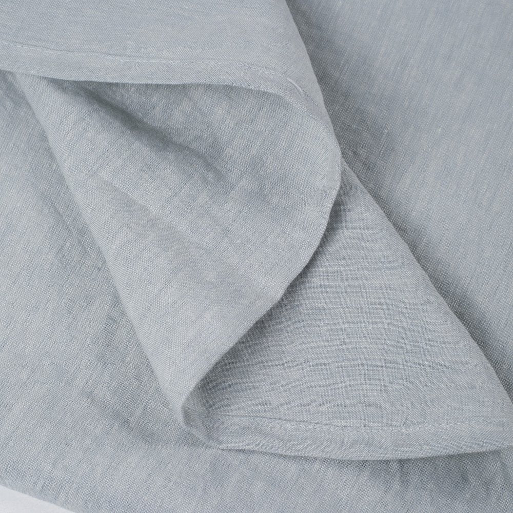 Light Pink Linen Twin Flat Sheet
