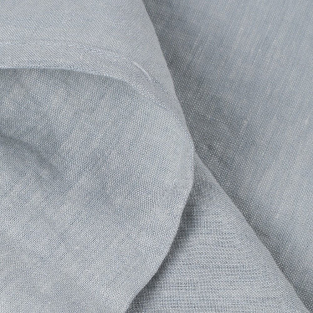 Light Pink Linen Twin Flat Sheet