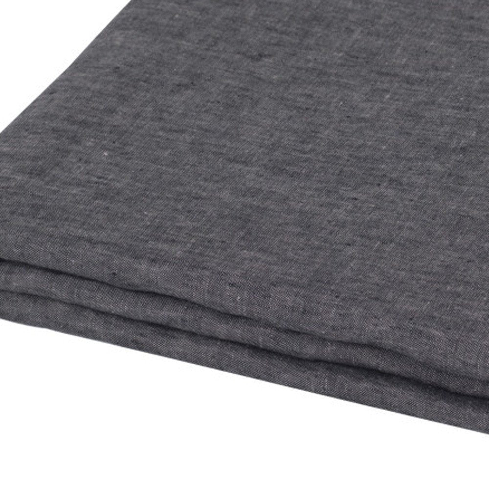 Light Pink Linen King Flat Sheet