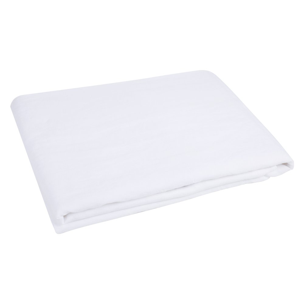 Light Pink Linen Twin Flat Sheet