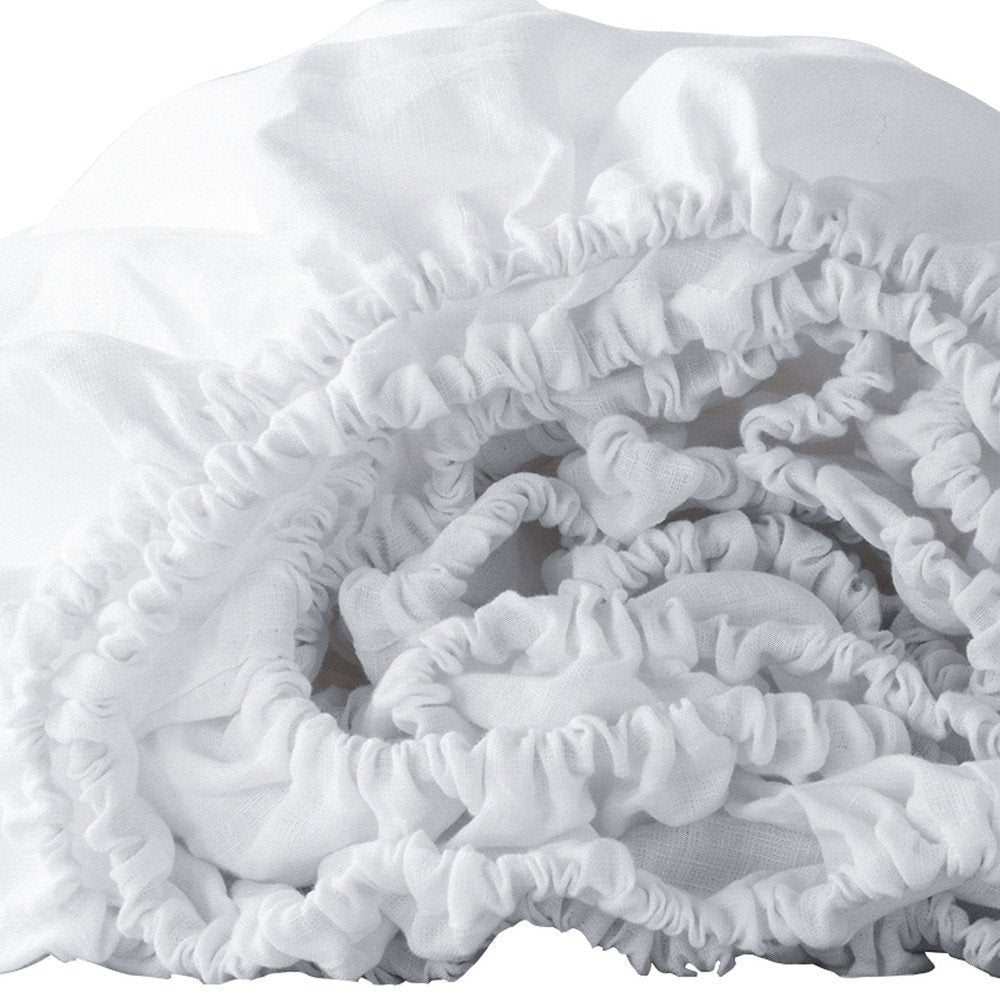 Cloud Linen California King Fitted sheet