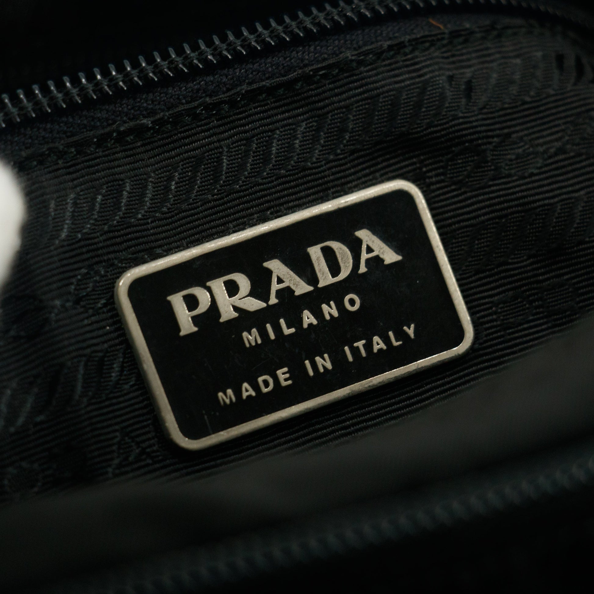 Prada Tessuto Nylon Black Mini Messanger Bag #5288