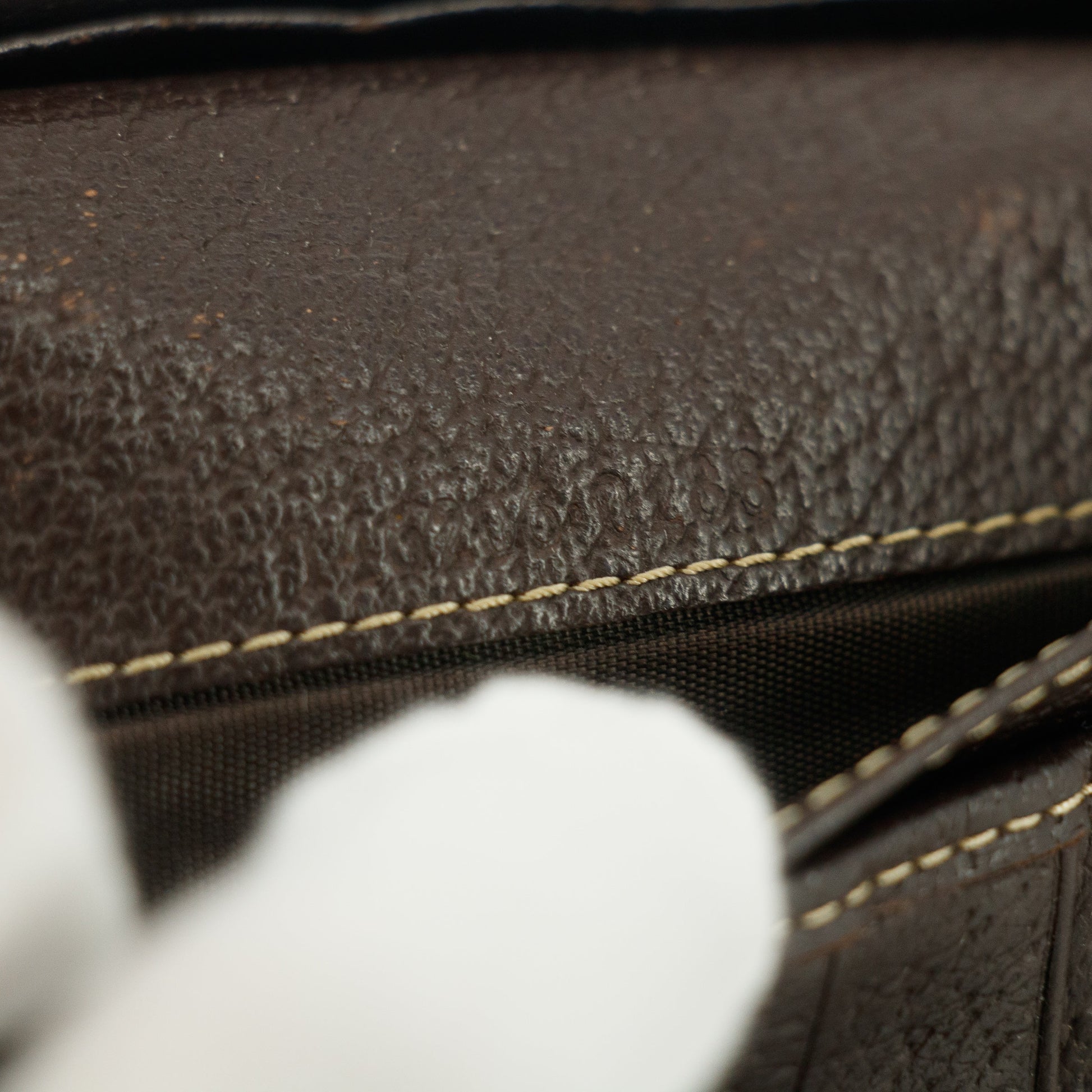 Gucci GG Canvas Sherry Brown Wallet #5299