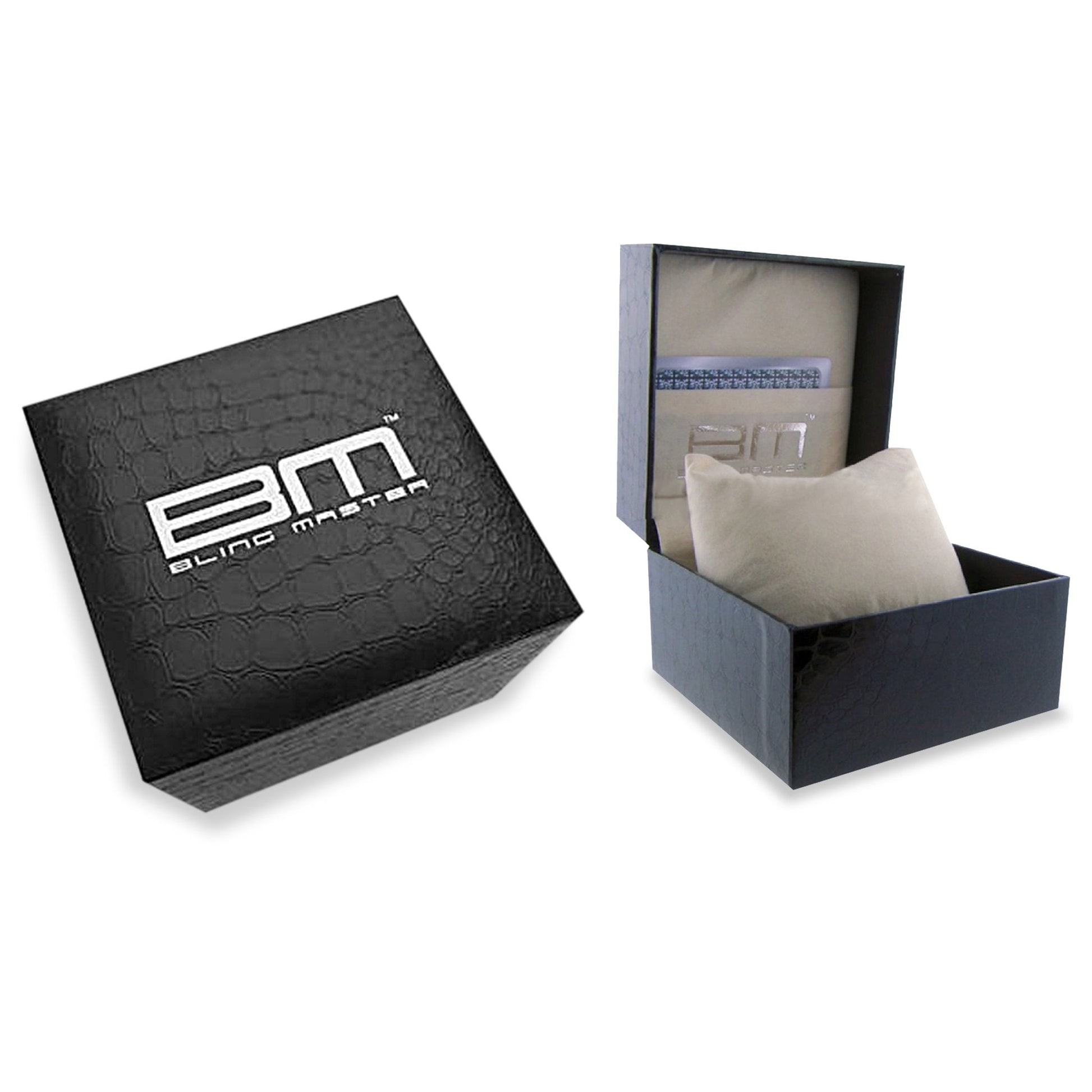 Rhinestone Iced Out Watch And Bracelet Set Bling Luxury