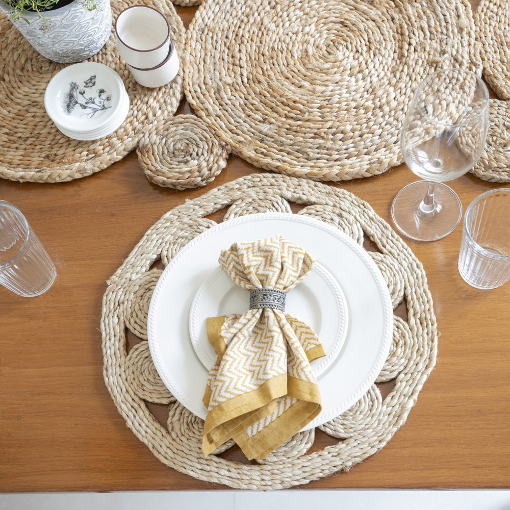 80" Natural Jute Table Runner
