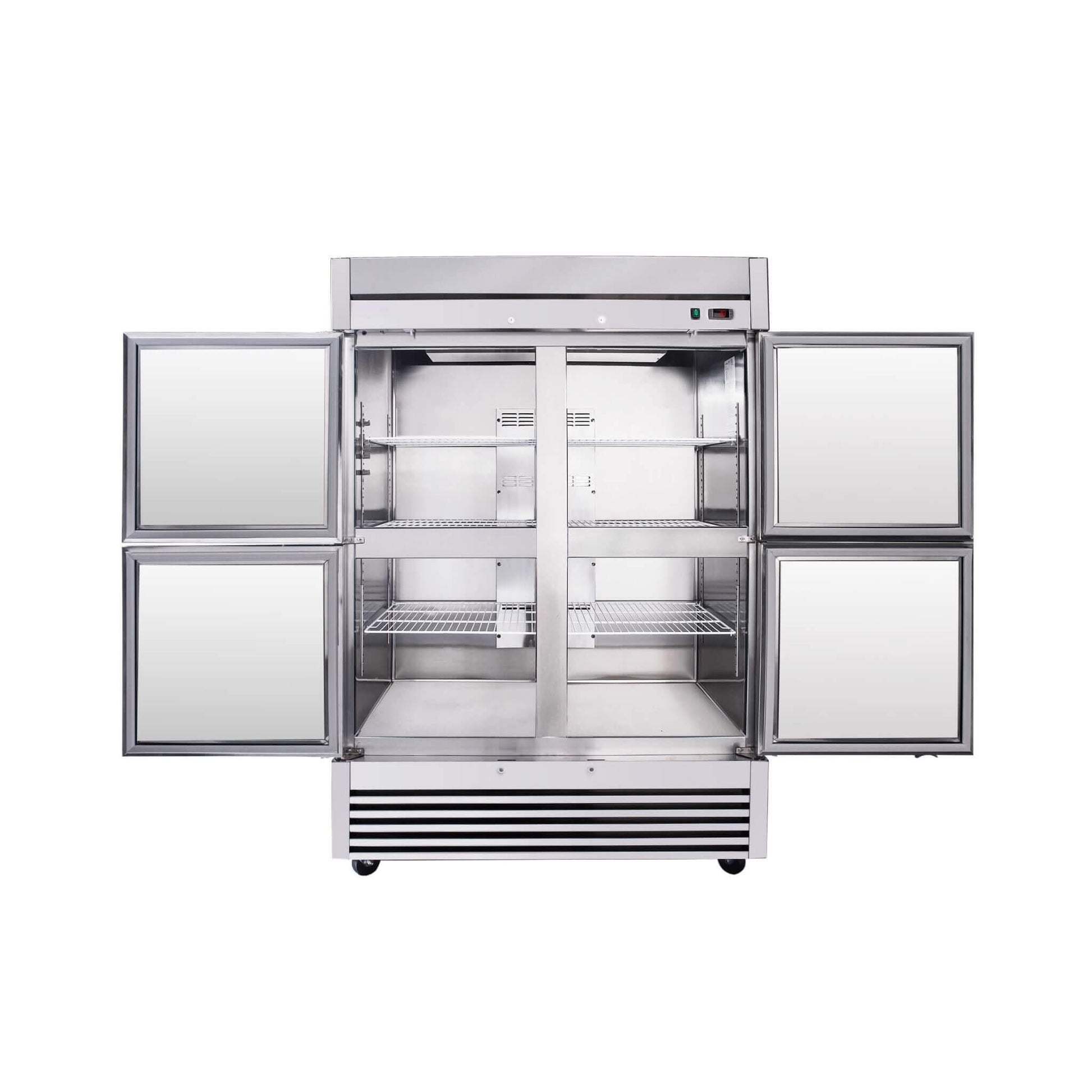 54-Inch 49 Cu.Ft Commercial 6-Shelves Stainless Steel Reach-In Freezer (SAK10247)