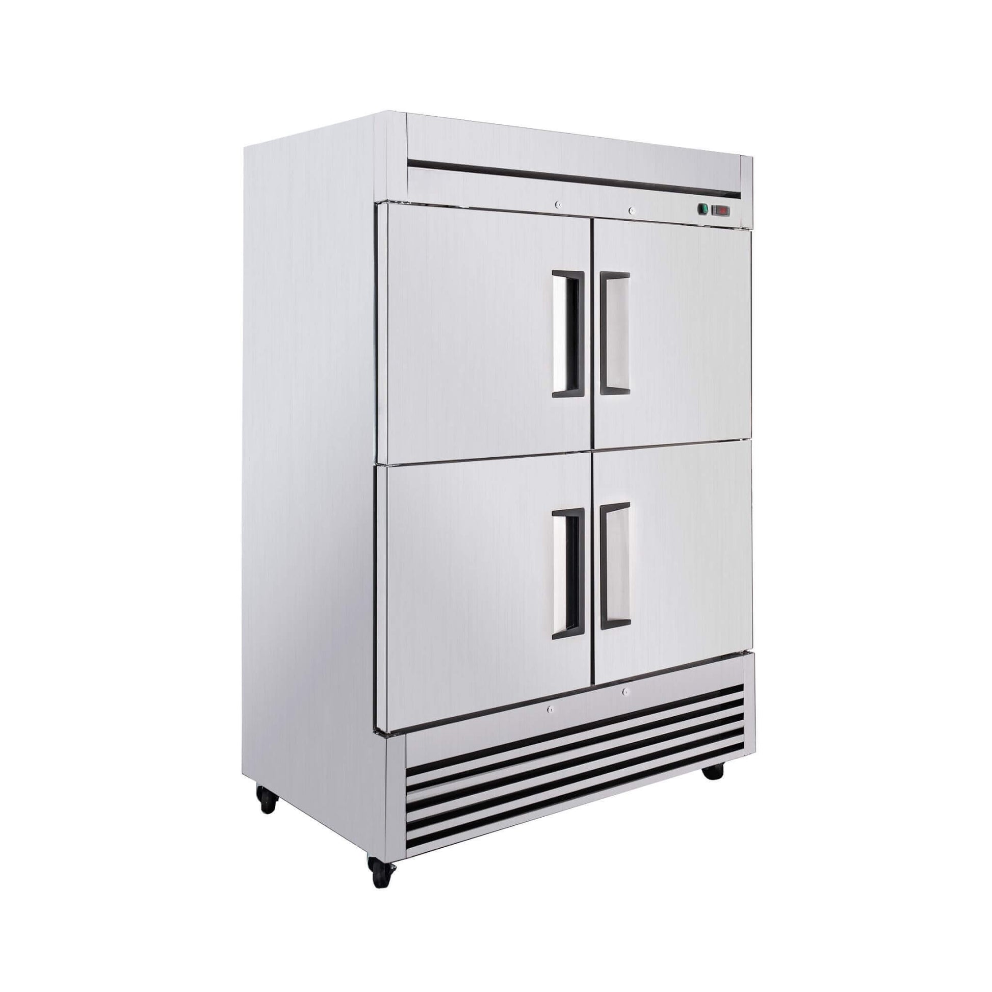 54-Inch 49 Cu.Ft Commercial 6-Shelves Stainless Steel Reach-In Freezer (SAK10247)