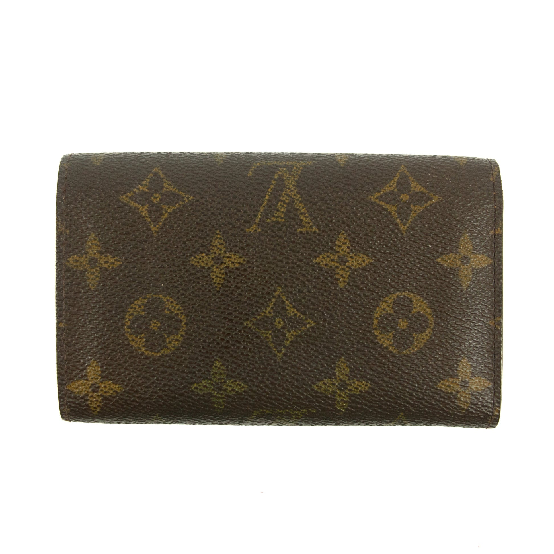 Louis Vuitton Monogram Canvas Brown Porte Tresor Wallet Wallet #5400