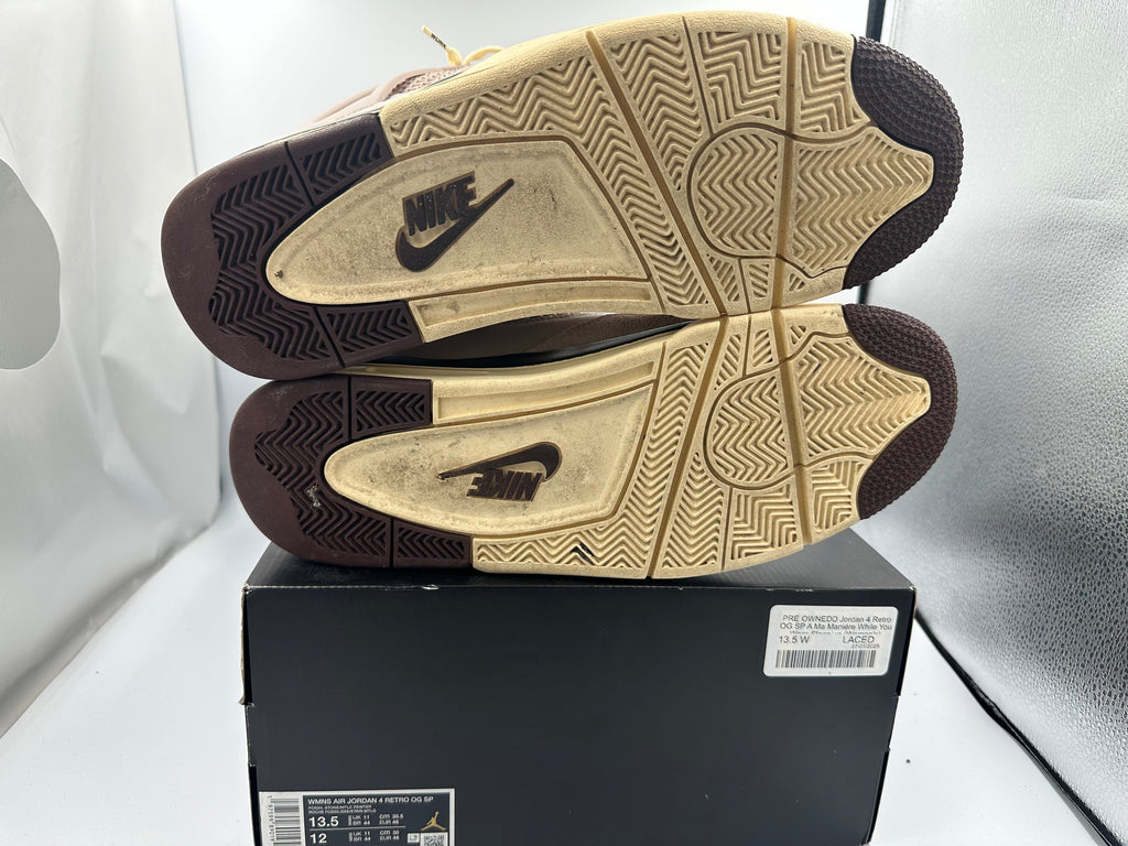 PRE OWNEDD Jordan 4 Retro OG SP A Ma Maniére While You Were Sleeping (Women's)