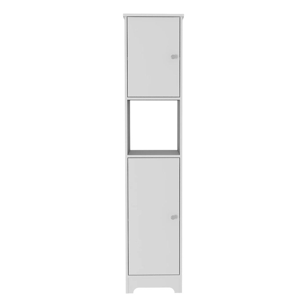 16" White Wood Freestanding Bathroom Vanity With Sink