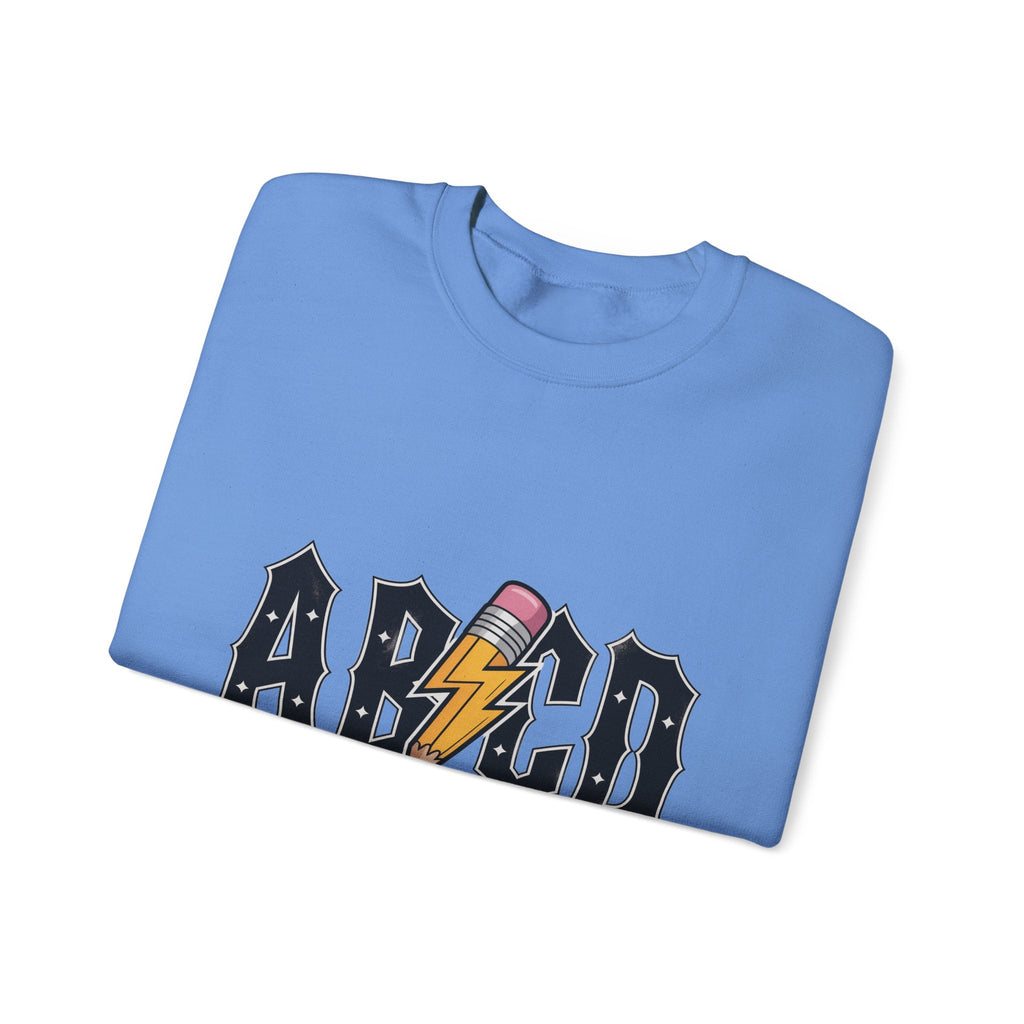 Back to School Crewneck Sweatshirt, Unisex Sweatshirt, Lightweight Sweater, School Apparel, Teacher Gift, Trendy Fashion