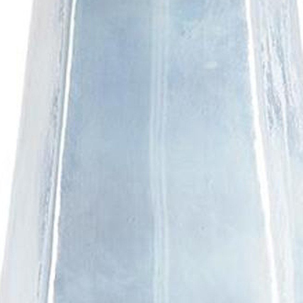 20" Opal Glass Cylinder Table Vase