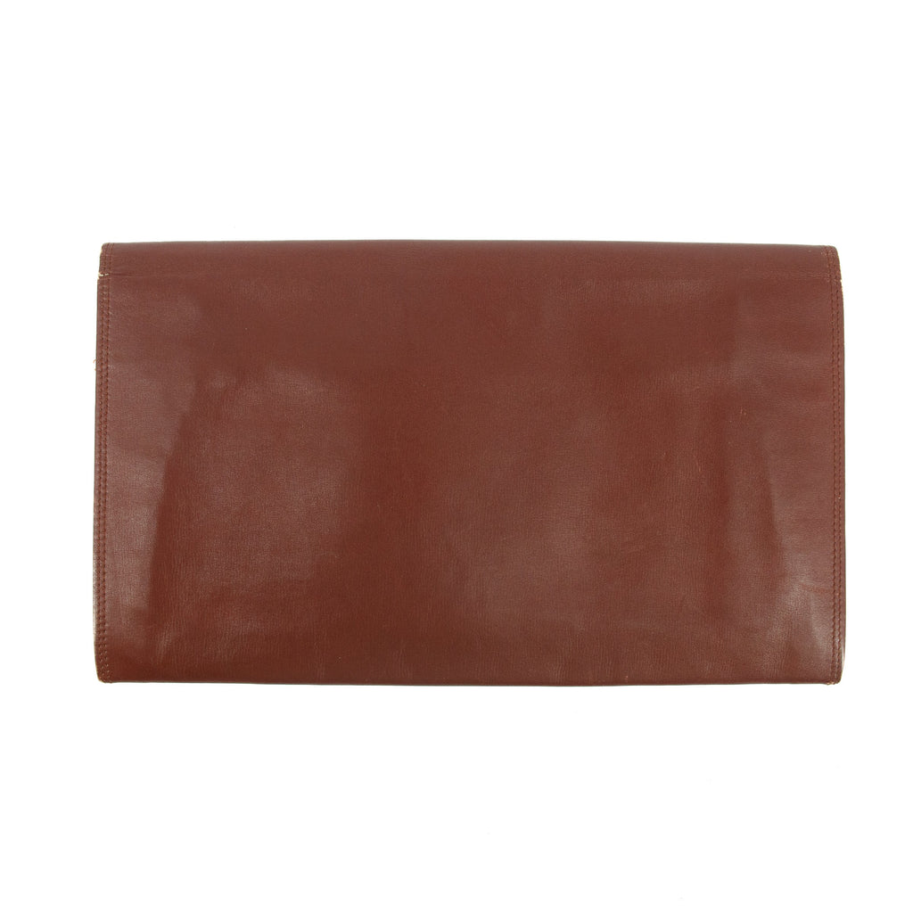 Cartier Must de Carter Red Leather Clutch  #5747
