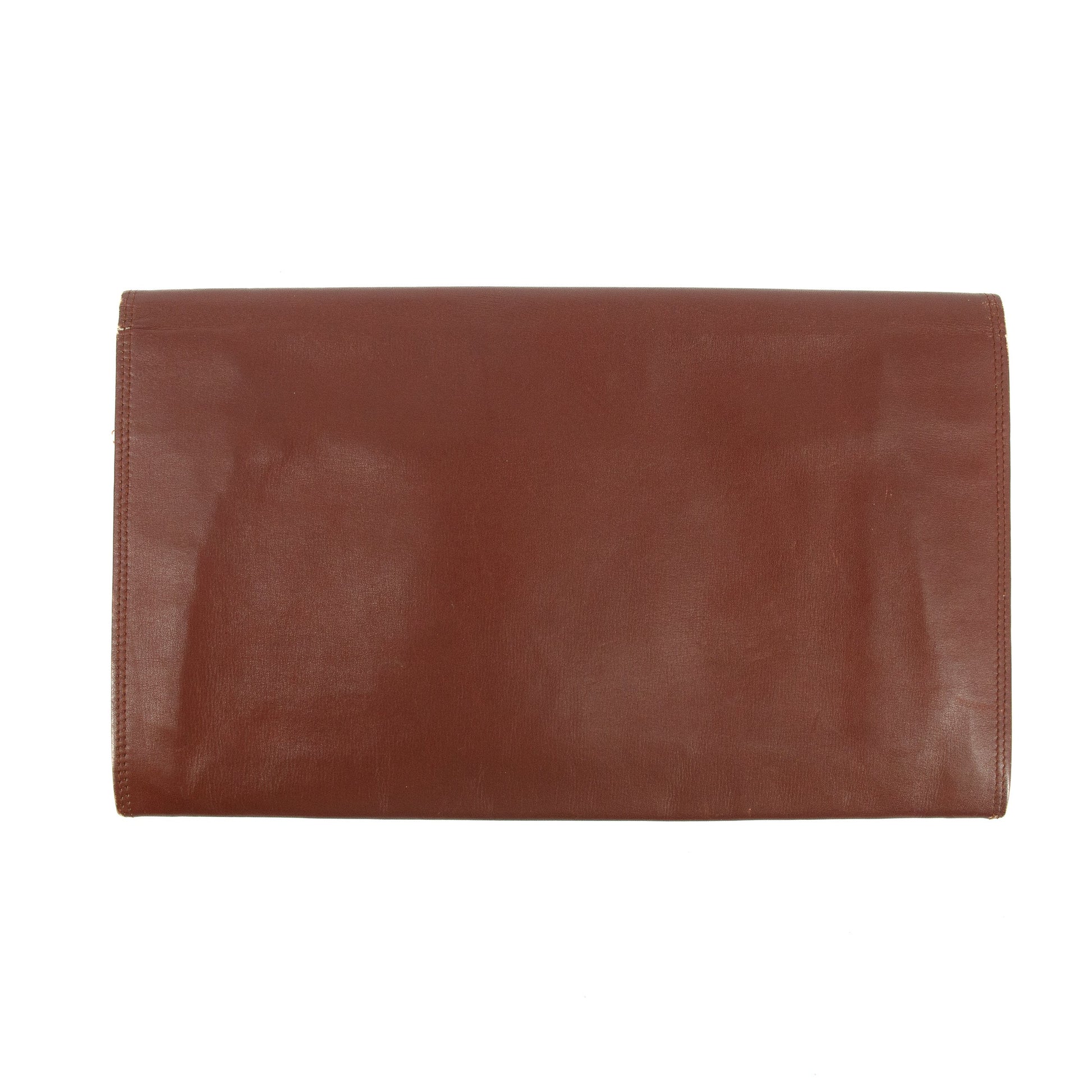 Cartier Must de Carter Red Leather Clutch  #5747