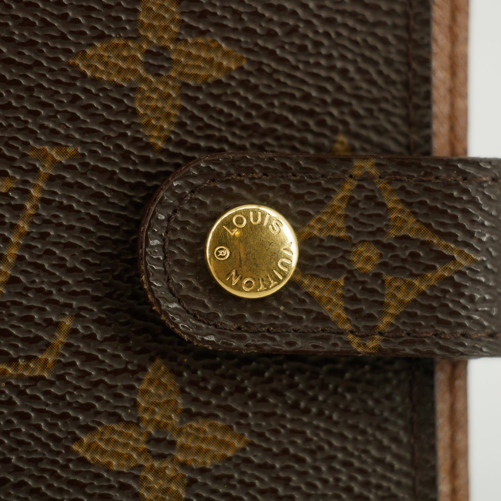 Louis Vuitton Monogram Canvas Brown Agenda PM #5777