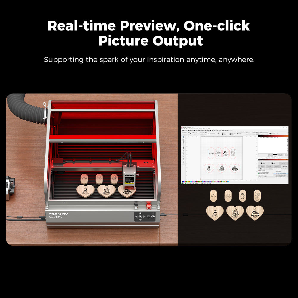 Falcon2 Pro Enclosed Laser Engraver & Cutter