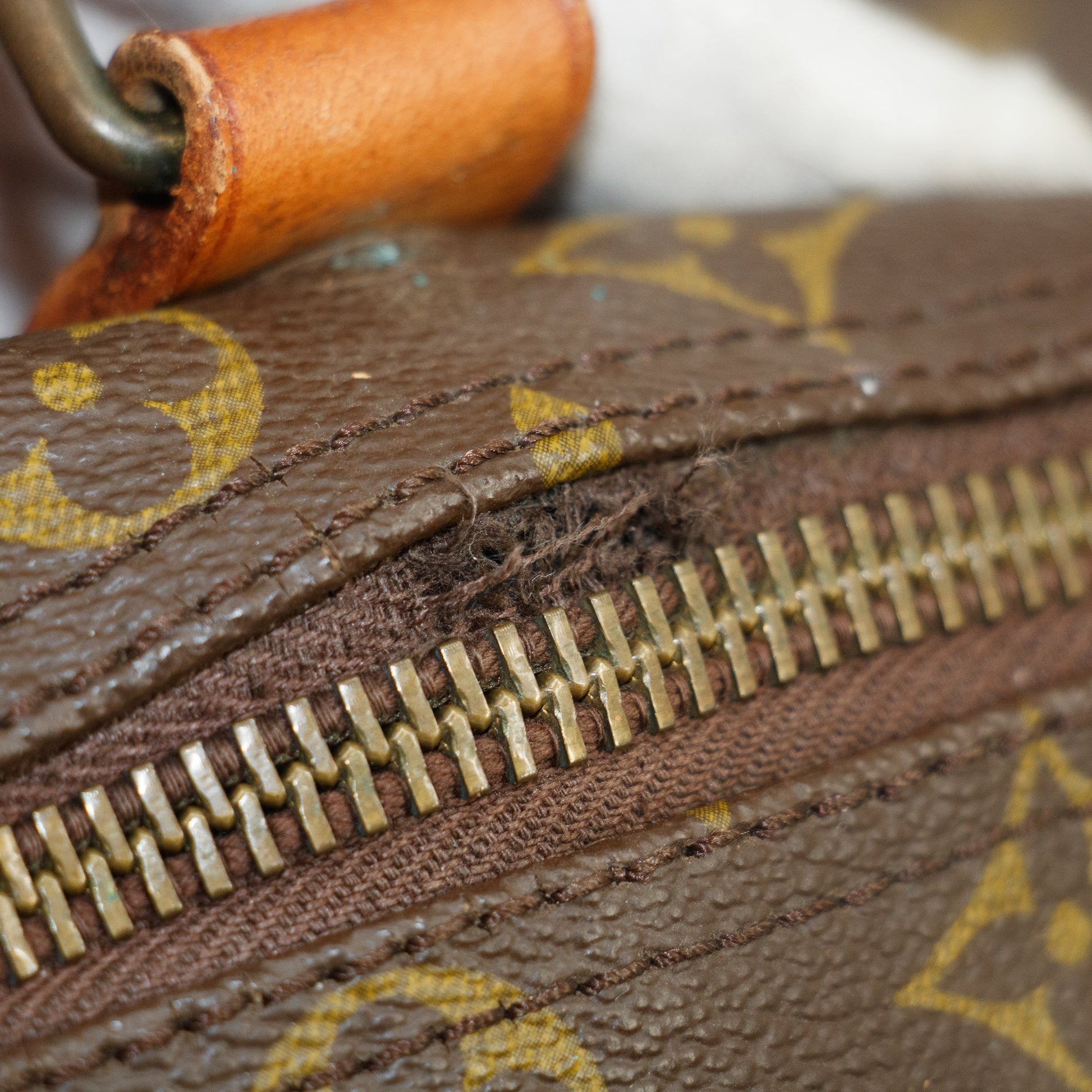 Louis Vuittton Monogram Canvas Brown Keepall 45 Boston Bag #5789