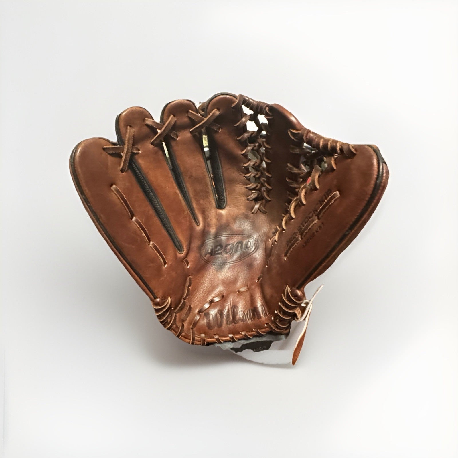 Wilson A2000K97 12.75” Outfield Glove LHT Pro Stock Kip SuperSkin Brown/Black