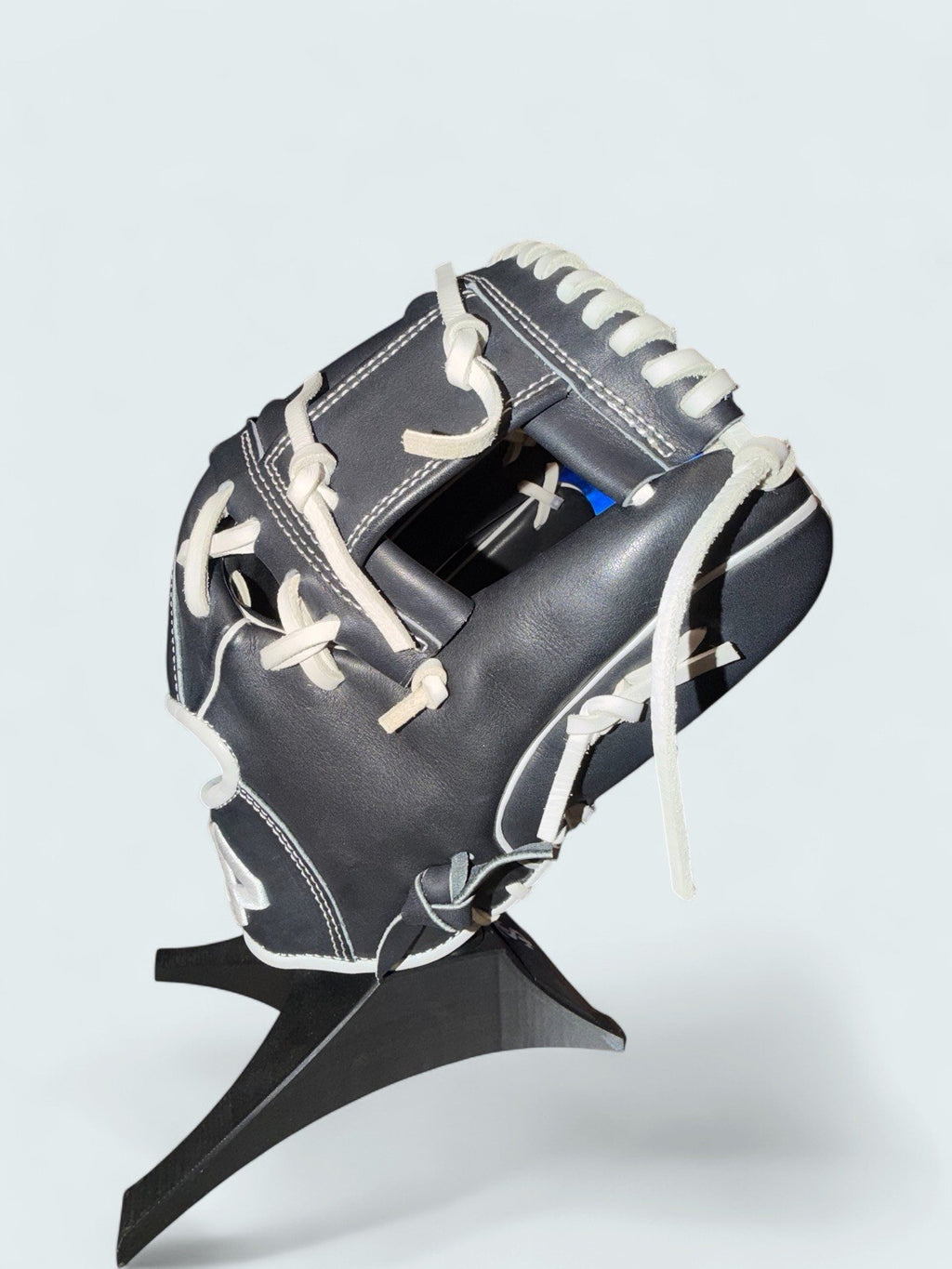 44 Pro Custom 11.5” I-Web Baseball Glove RHT Black White NEW Steerhide