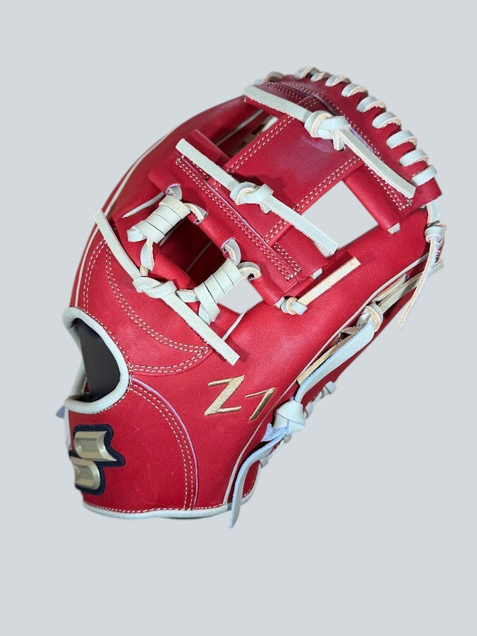 SSK Z7 Specialist 11.5” Baseball Glove – Red/Camel – Brand New – W/SSK BAG