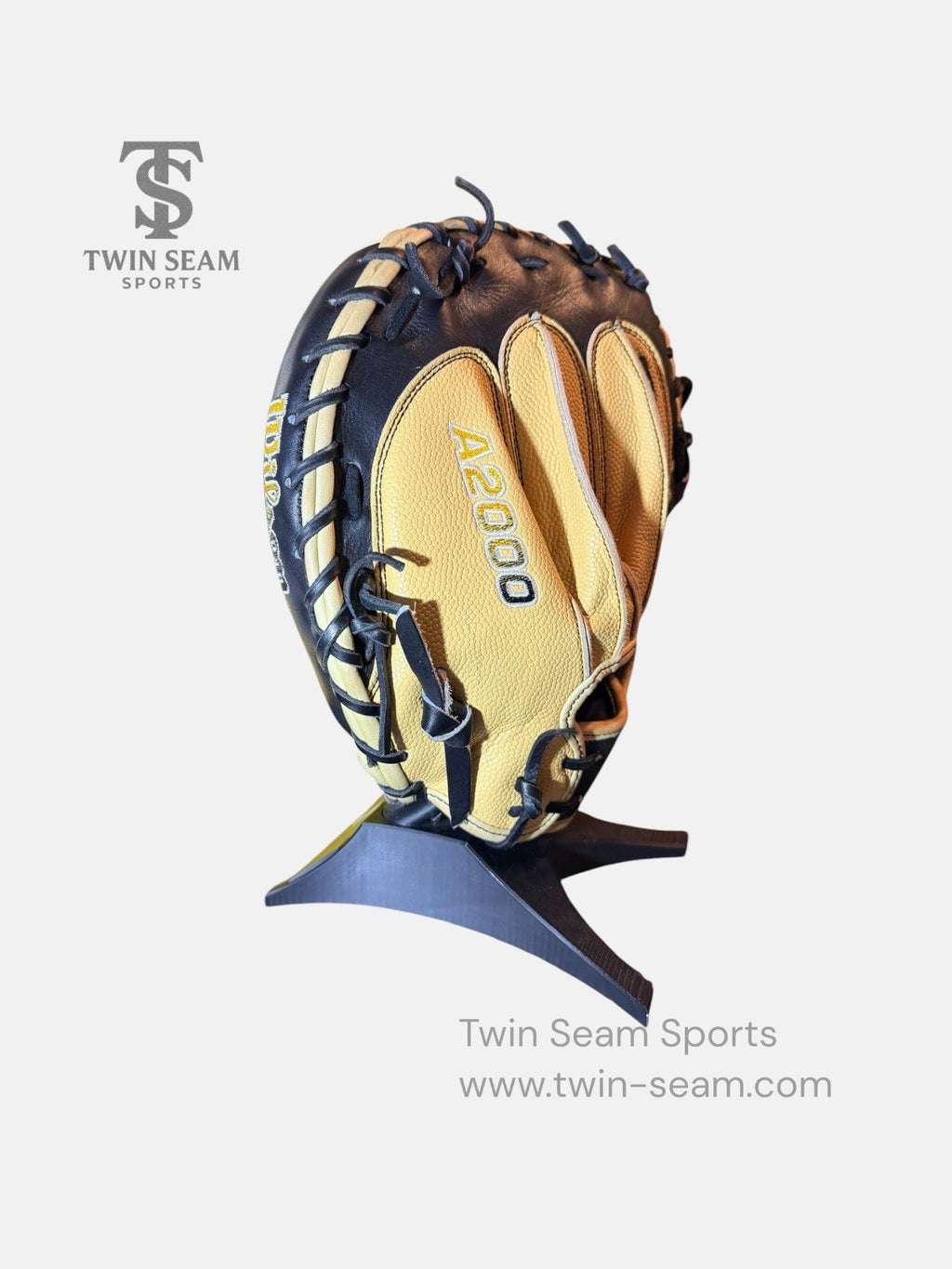 Wilson A2000 1790 34” SuperSkin Catcher’s Mitt RHT Black/Tan Baseball Glove