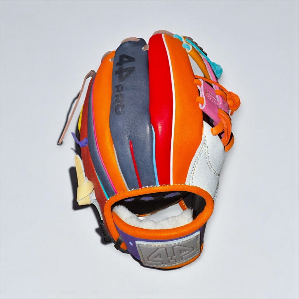 1 Of 1 44 Pro Remix Edition! - RHT Infield Baseball Glove 11.5”. Unique & Rare!.