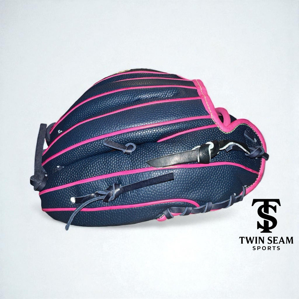 Wilson A2000 DP15 - 11.5” Infield Baseball Glove – Navy / Neon Pop