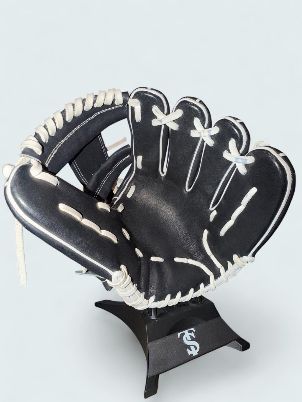 44 Pro Custom 11.5” I-Web Baseball Glove RHT Black White NEW Steerhide
