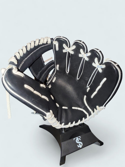 44 Pro Custom 11.5” I-Web Baseball Glove RHT Black White NEW Steerhide