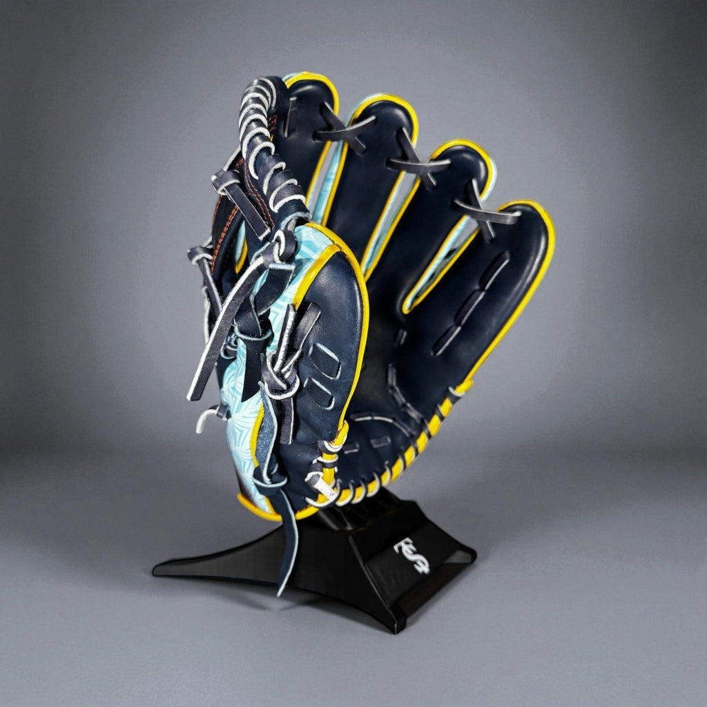 Limited Edition Mizuno Pro Canada Exclusive 11.5”  - Navy/Aqua/Yellow - Rare!