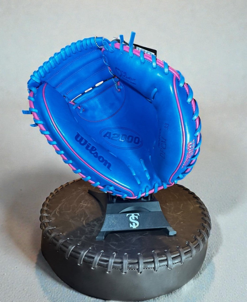 Wilson A2000 DPCM 33" Baseball Catchers Mitt Autism Speaks Love the Moment